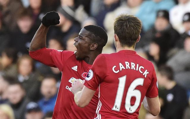 Pogba Carrick Man Utd. Is Man Utd vs Watford on TV