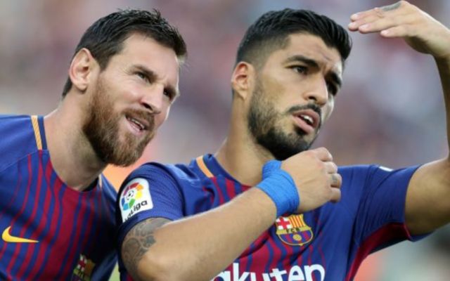 suarez messi.Is Deportivo v Barcelona on TV