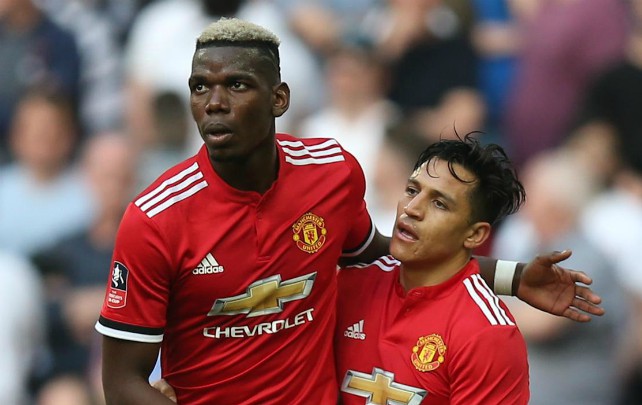 pogba sanchez utd. West Ham vs Man Utd starting lineup