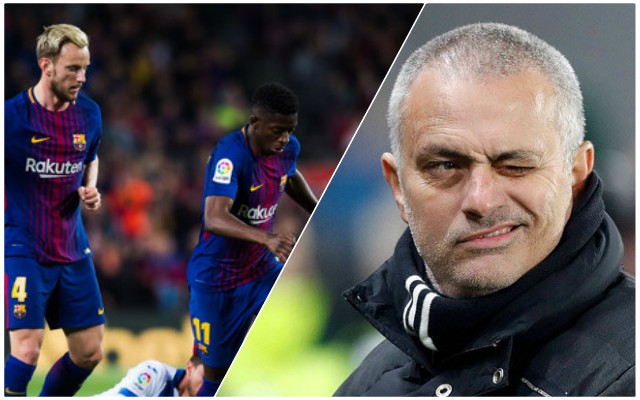 rakitic dembele mourinho