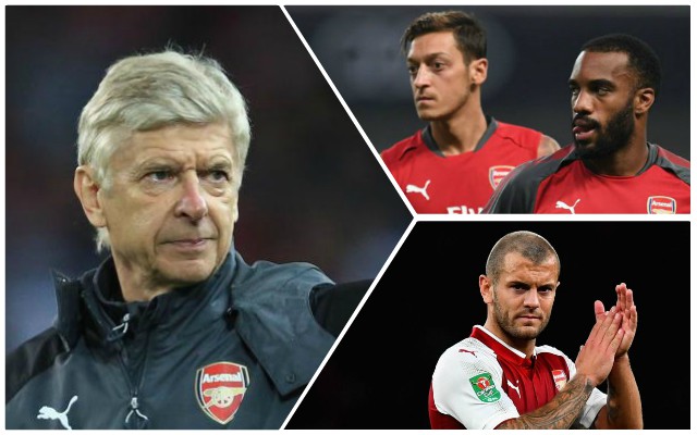 wenger wilshere ozil lacazette