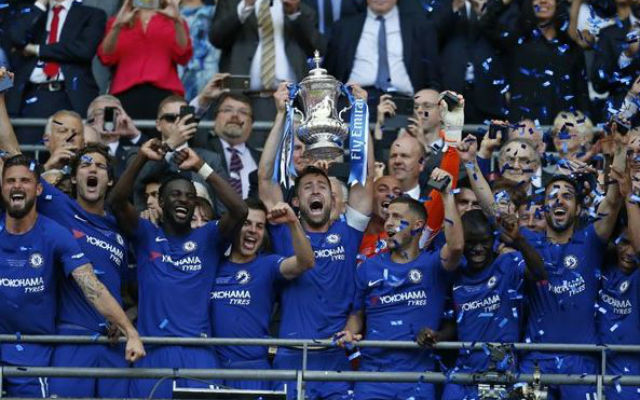 Gary Cahill FA Cup win