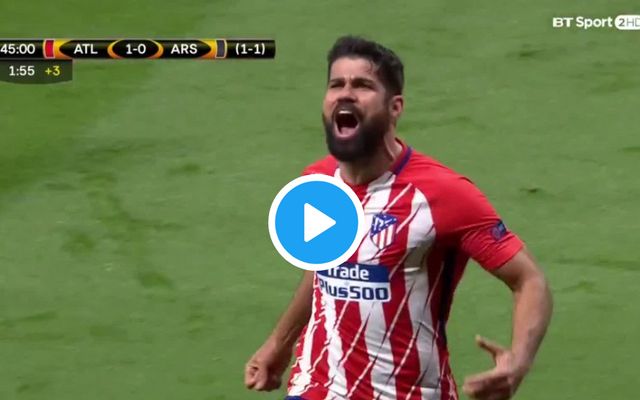 Diego Costa goal vs Arsenal