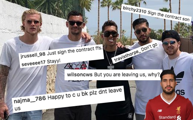 Liverpool fans beg Emre Can not to join Juventus