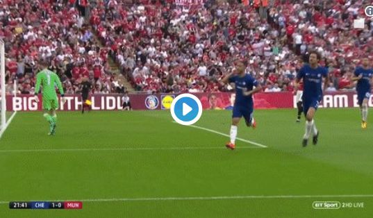 eden hazard goal