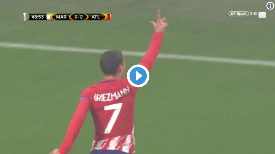 griezmann vs marseille
