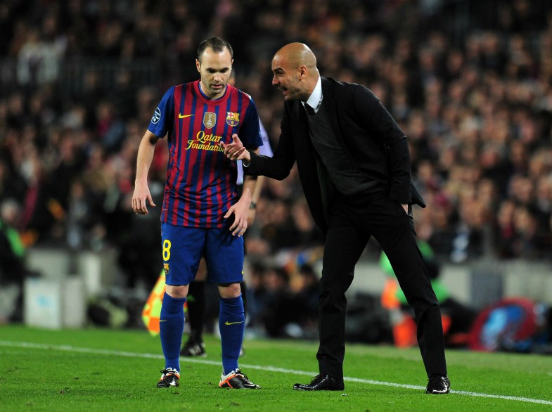 iniesta guardiola