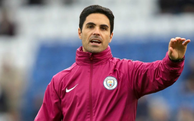 Manchester City's Assistant Coach Mikel Arteta