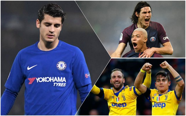morata cavani mbappe higuain dybala