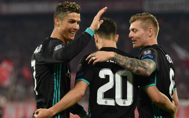ronaldo asensio kroos madrid