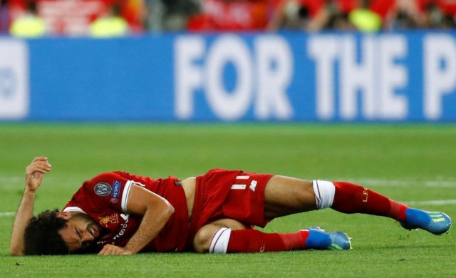 salah injured
