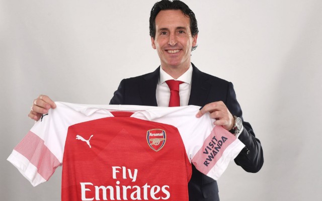 unai emery arsenal shirt