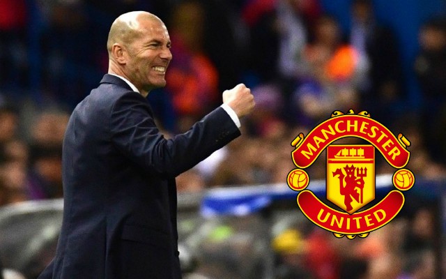 zidane man utd
