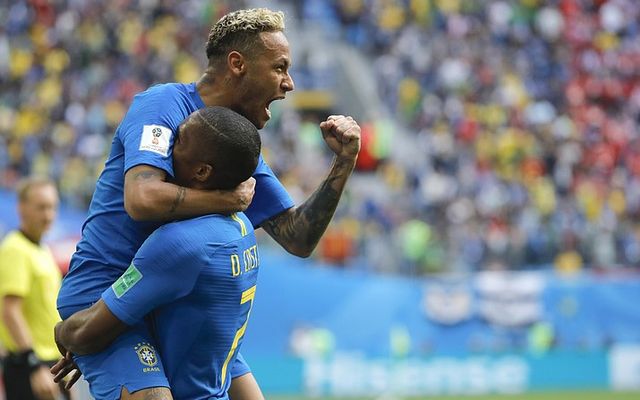 Douglas Costa Neymar What channel is Brazil vs Mexico on