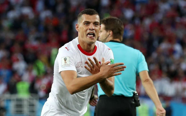 Granit Xhaka Switzerland World Cup 2018