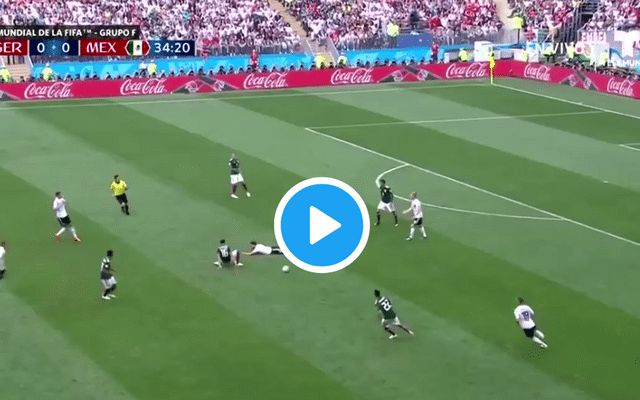 Hirving Lozano Mexico goal Germany