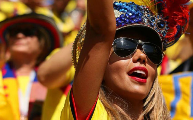 Hottest World Cup 2018 fans Columbia 1