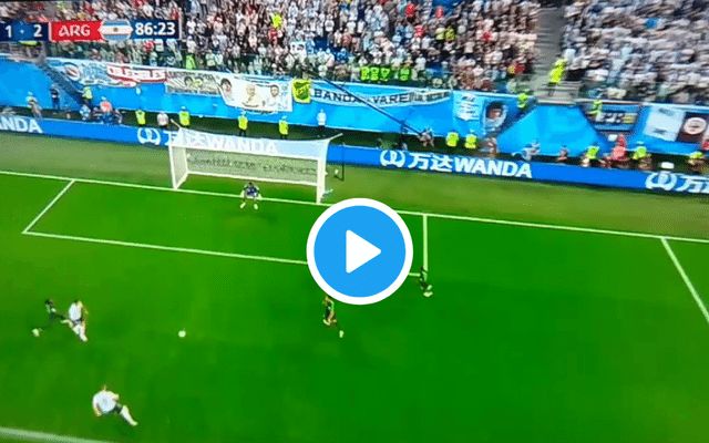 Marcos Rojo goal Argentina Nigeria