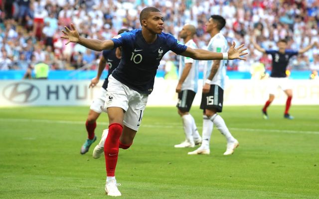 Mbappe France Argentina World Cup