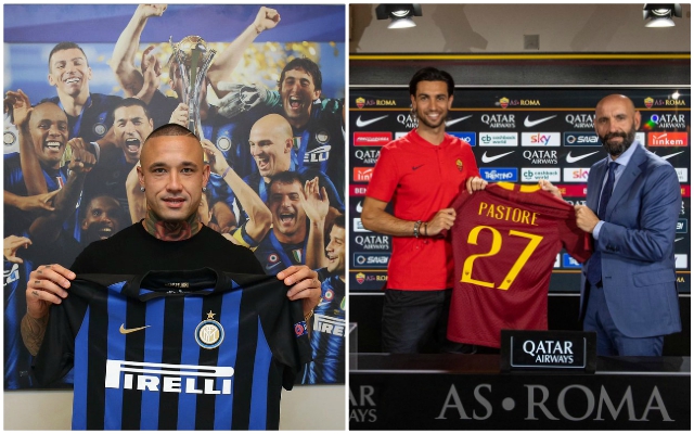 Nainggolan Pastore Inter Roma