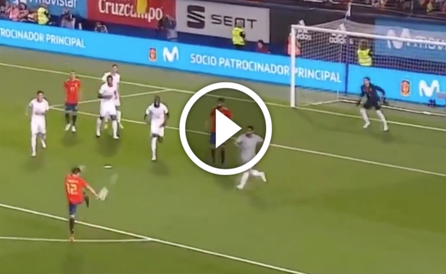 Odriozola Spain goal
