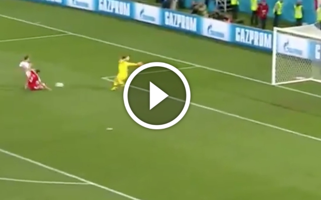 Shaqiri goal Switzerland Serbia