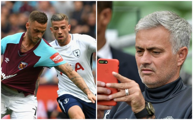 arnautovic alderweireld mourinho
