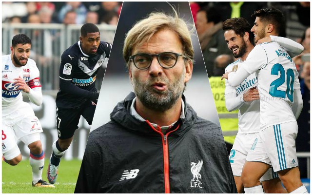 fekir malcom klopp isco asensio