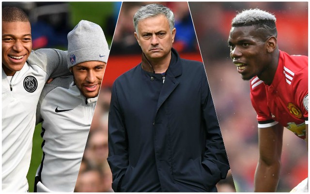 mbappe neymar mourinho pogba