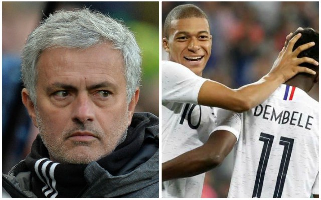 mourinho mbappe dembele