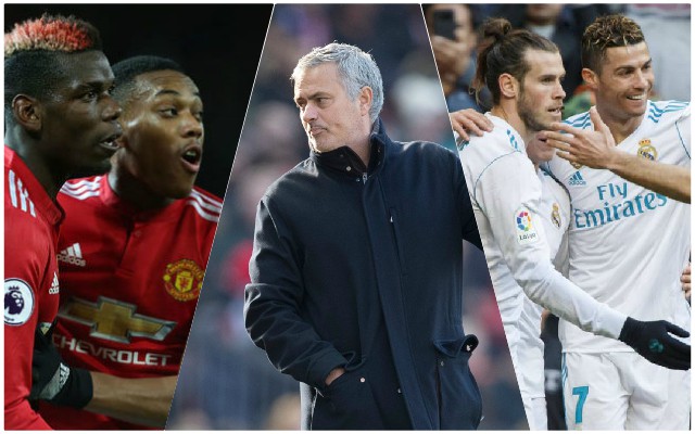 pogba martial mourinho ronaldo bale