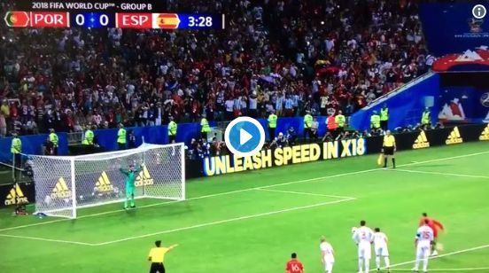 ronaldo vs spain