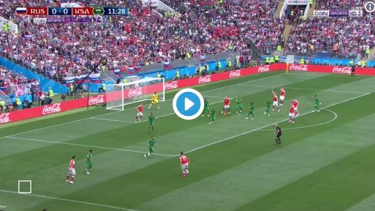 russia goal video