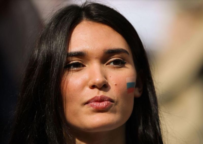 russian female fan