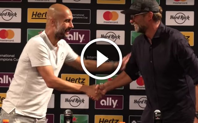Guardiola Klopp press conference