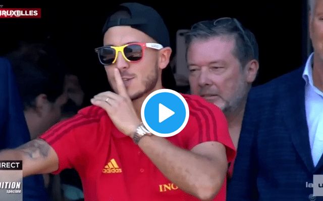 Hazard Belgium reception