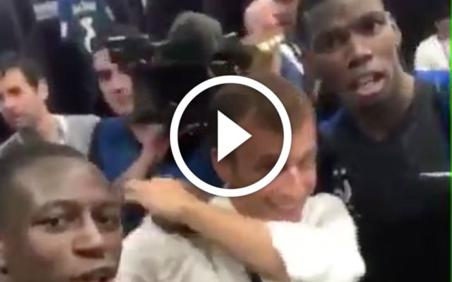Mendy Macron Pogba dab