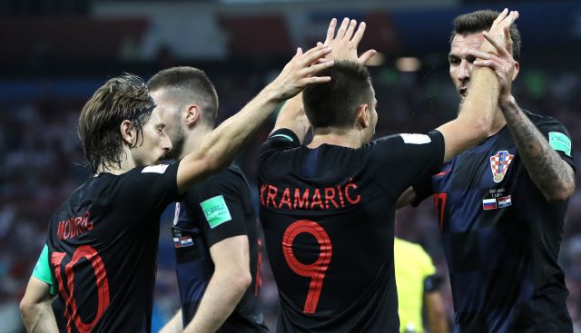 Modric Mandzukic Croatia