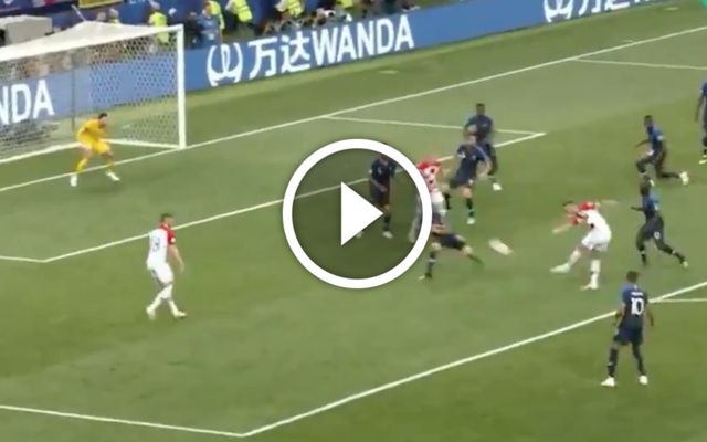 Perisic goal Croatia vs France