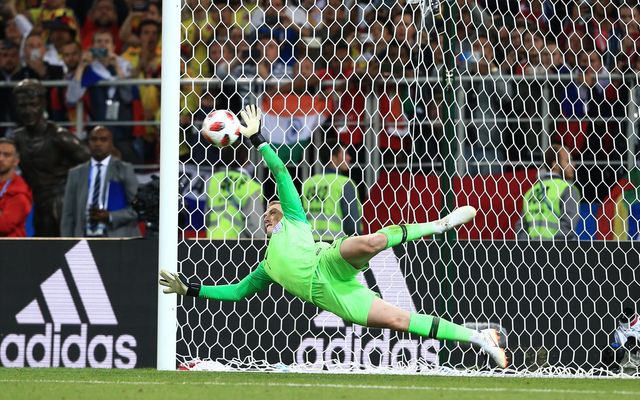 Pickford England Colombia penalty save