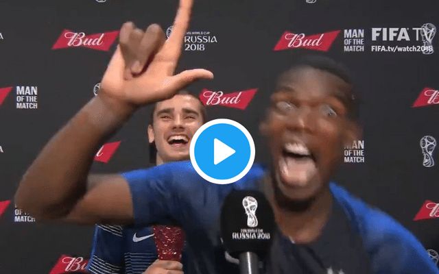 Pogba Griezmann France