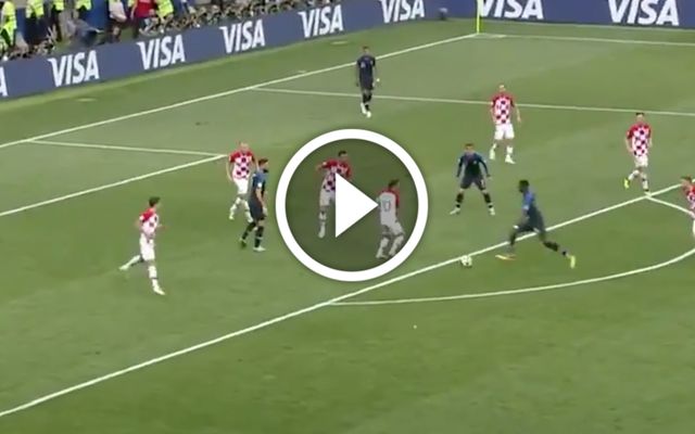 Pogba goal France Croatia