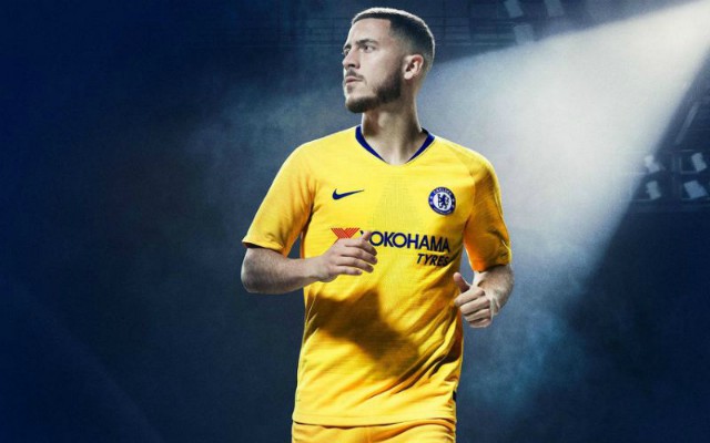eden hazard new kit