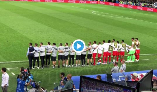 england celebration video