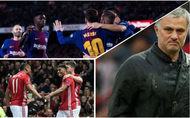 barcelona man united dembele martial mourinho
