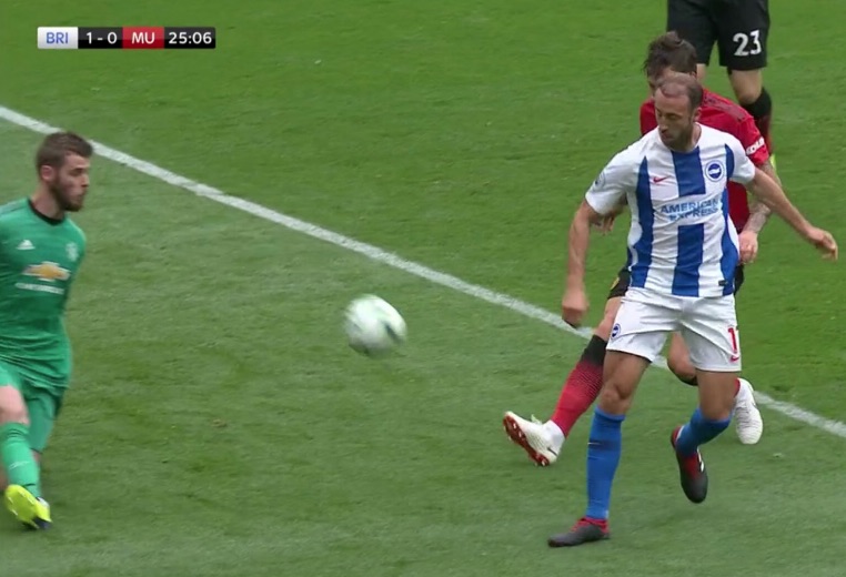 Glenn Murray dazzles David de Gea with clever finish