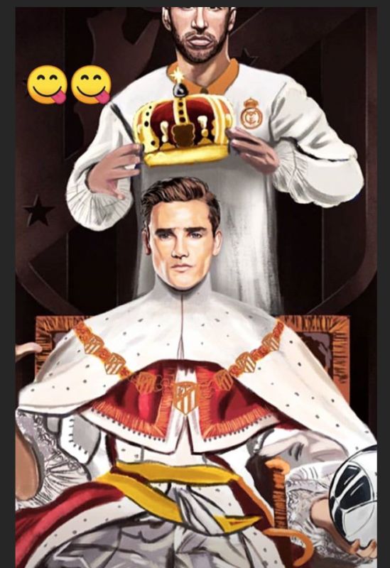 Griezmann Ramos Instagram