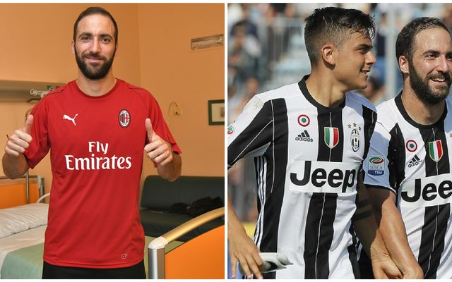 Higuain AC Milan Juventus