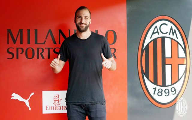 Higuain AC Milan