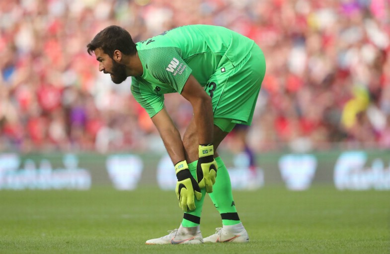 alisson liverpool napoli